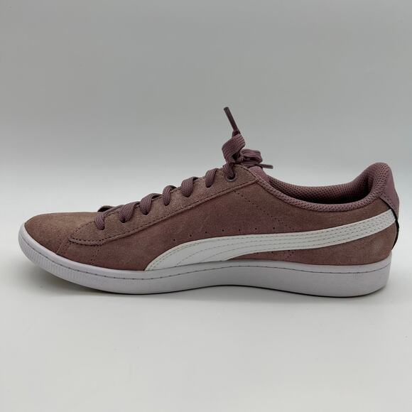 Puma Vikky Suede Shoes Women's 8 Purple Athletic Soccer Sneakers 370202-01 - Picture 2 of 8